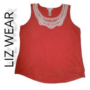 LIZ WEAR Women's  Tank Top, Size XXL